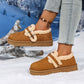 Damen Winter Trendy Warme Schlupfschuhe