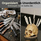 💀Halloween-Überraschung - bis zum halben Preis🎃Kreativer Totenkopf-Messerhalter aus Harz