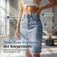 Damen-Jeansrock mit hoher Taille und Schlitz vorne