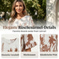 🌺Elegantes 2-teiliges Damen-Set: Oberteil und Hose mit Blumenmuster