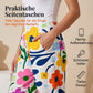 Lässige, kurze Damenhose mit Blumenmuster