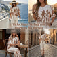 🌺Elegantes 2-teiliges Damen-Set: Oberteil und Hose mit Blumenmuster